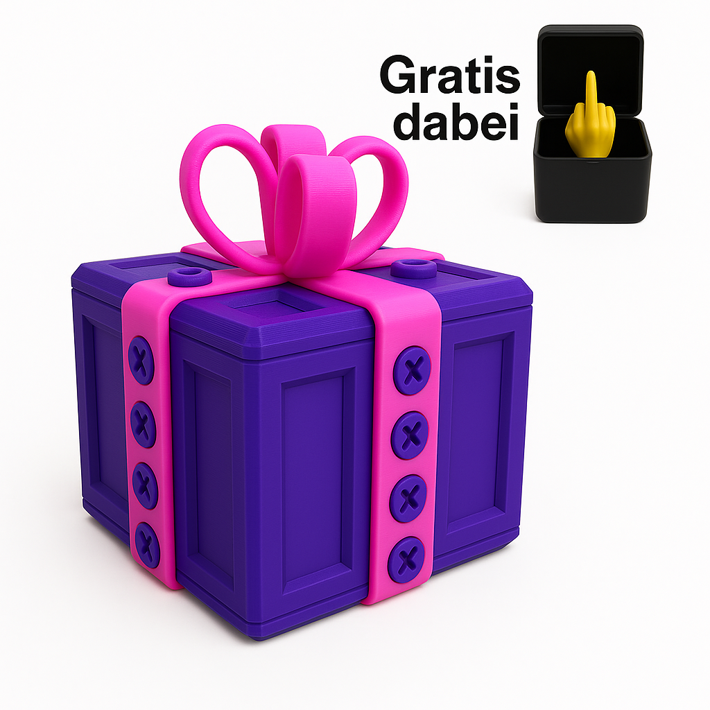 Das nervige Geschenk (Mittelfinger GRATIS dabei)