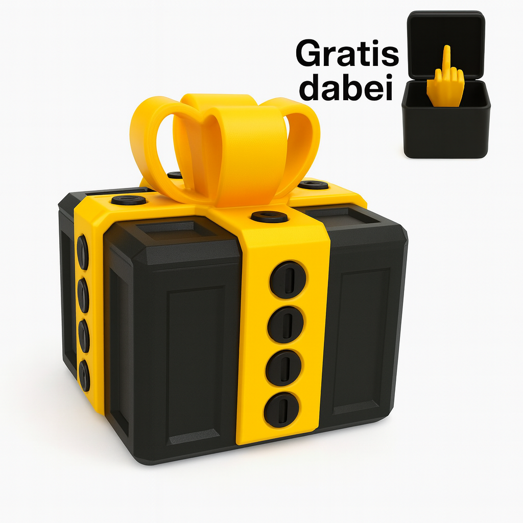 Das nervige Geschenk (Mittelfinger GRATIS dabei)